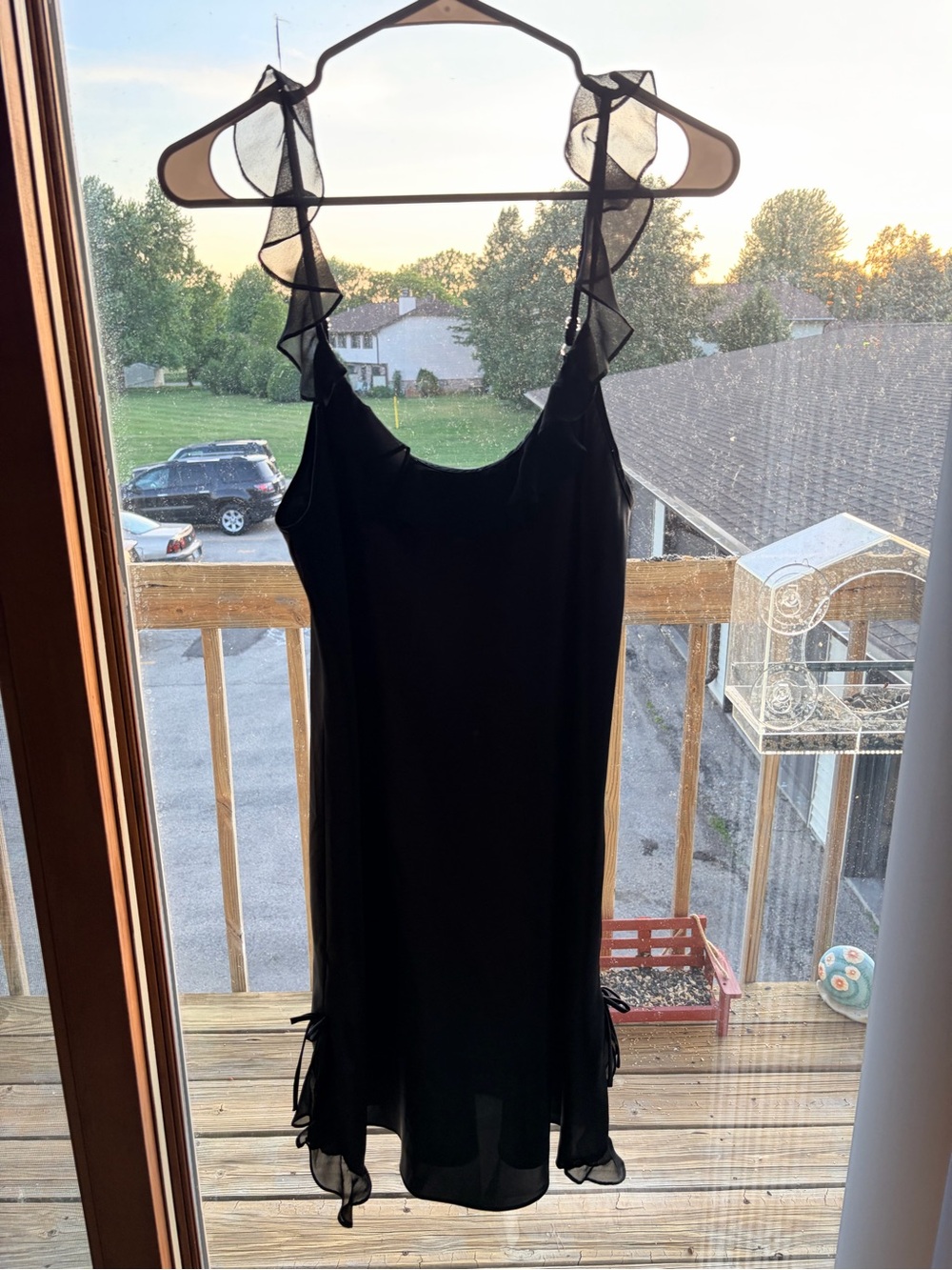 Morgan Taylor Fairycore Flutter Sleeve Slip Dress size large